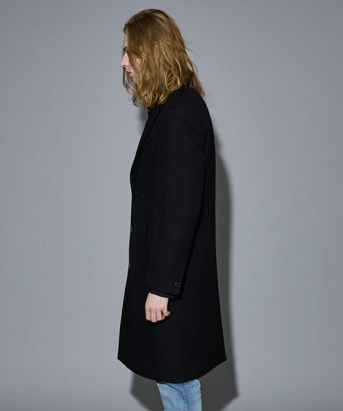 5351 POUR LES HOMMES チェスターコート コート 「25A/W」尾州産