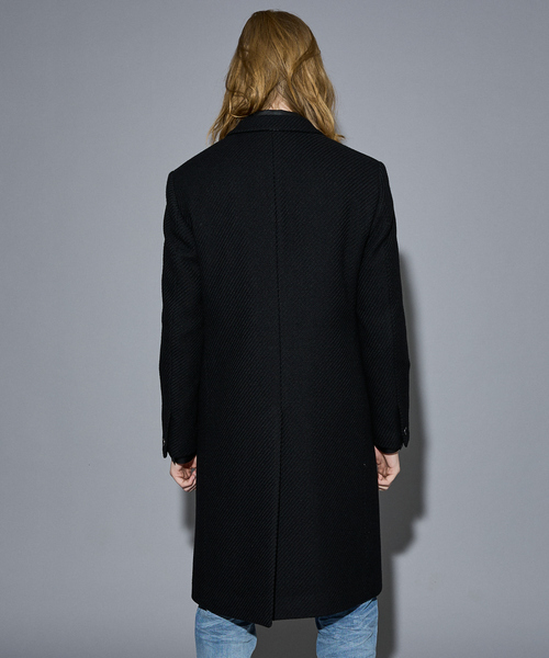 5351 POUR LES HOMMES チェスターコート コート 「25A/W」尾州産