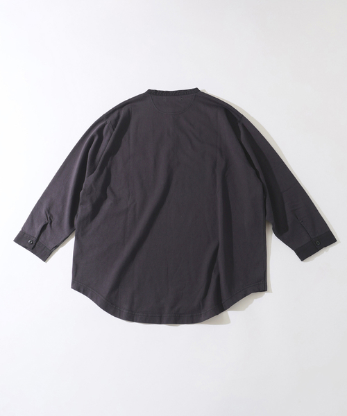 tシャツ ガーメントダイ スリーピング ヘンリーネック Tシャツ メンズ | JOURNAL STANDARD relume | 07