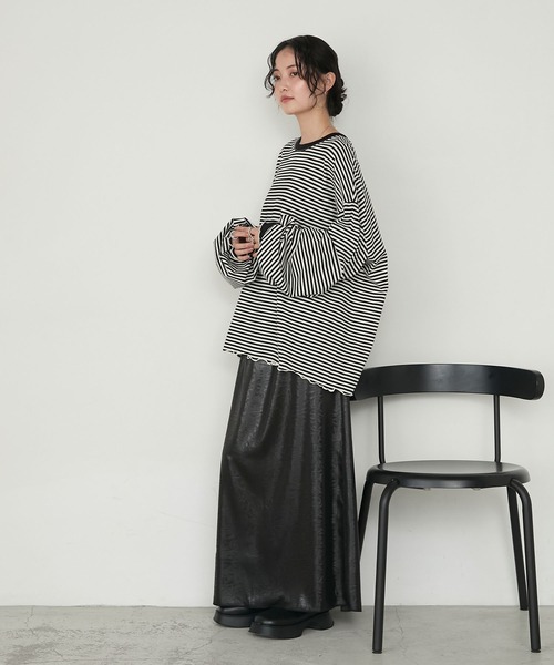 forksy.（フォルクシー） tシャツ 「forksy.」メローボリューム袖