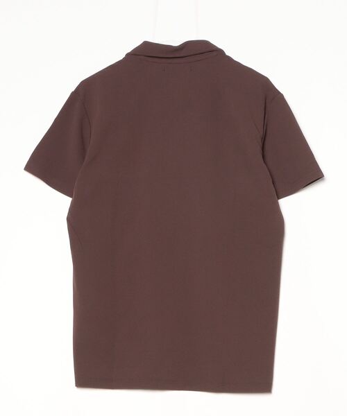 「Bling Leads」 半袖シャツ MEDIUM ブラウン メンズ_画像2