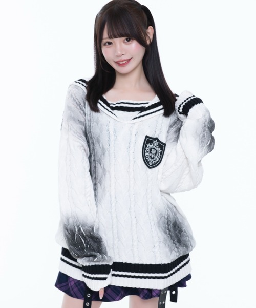 トラバス　ニット TRAVAS TOKYO（トラバストーキョー） ニット セーター 「TRAVAS TOKYO
