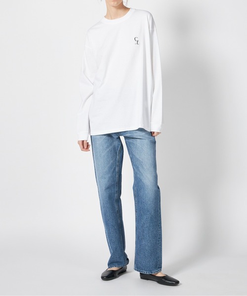 clane CL Tシャツ CLANE（クラネ） tシャツ CLANE LOGO BASIC LONG TEE レディース