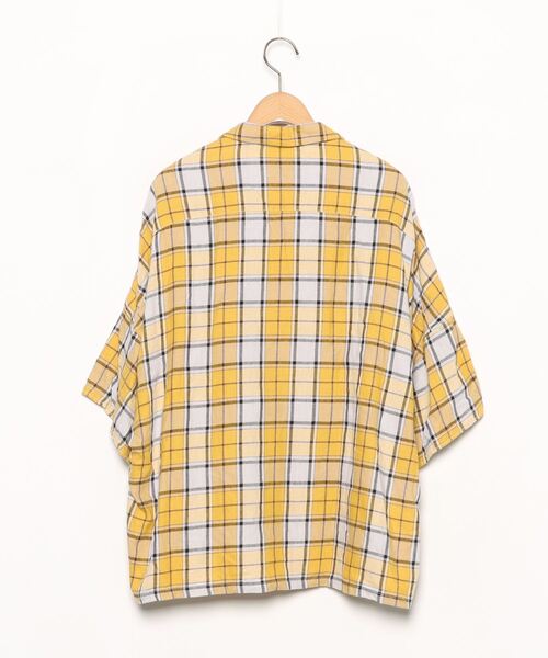 「wonderland」 半袖シャツ 0 イエロー メンズ_画像2