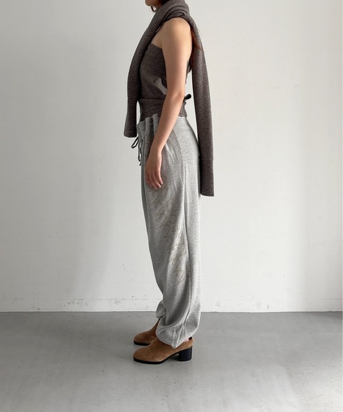 ULIKA SANCTUS スウェットパンツ ジャージ ULIKASANCTUS Curtain