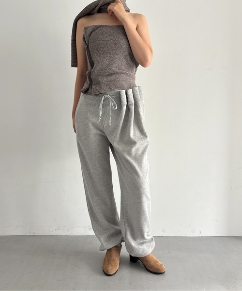 ULIKA SANCTUS スウェットパンツ ジャージ ULIKASANCTUS Curtain