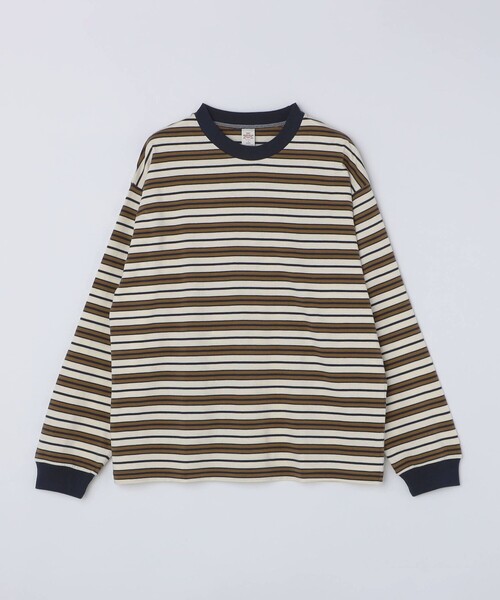 SHIPS（シップス） tシャツ 「SHIPS別注」AIRTOWNE: マルチ ボーダー
