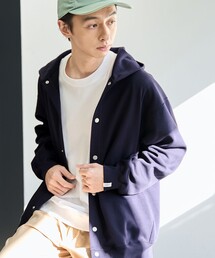 Clean Class UVカット 撥水 ジャケット パーカー 黒 グレー coen（コーエン） uvカット コート ジャケット クリーンプラス