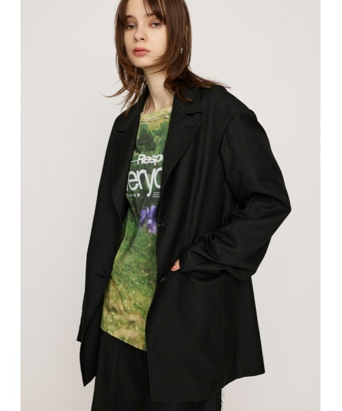 SLY ブラック テーラードジャケット 公式】SLYのテーラードジャケット