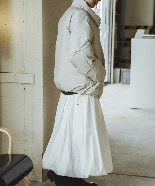 【新品】 別注 NANGA ダウンジャケット 白 ホワイト JEANSFACTORY × NANGA [ジーンズファクトリー × ナンガ] 別注 オーロラ