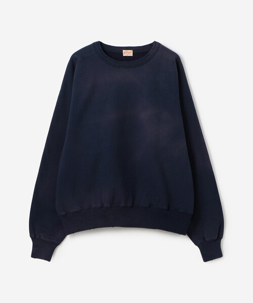 WHITESVILLE トレーナー スウェット |「別注」ダメージ クルーネック