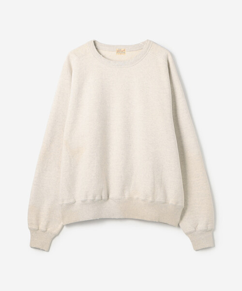 WHITESVILLE トレーナー スウェット |「別注」ダメージ クルーネック