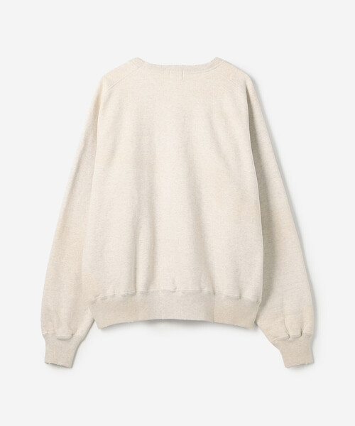 WHITESVILLE トレーナー スウェット |「別注」ダメージ クルーネック