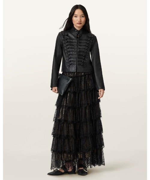 ALLSAINTS（オールセインツ） ロング スカート RORY LACE MAXI SKIRT