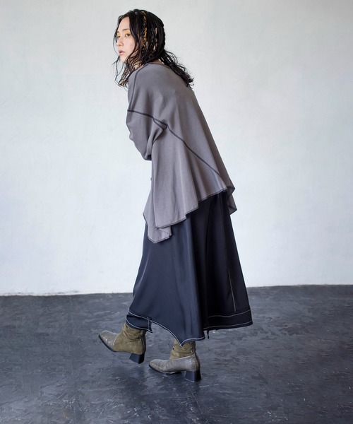 「OSMOSIS」 「loaf」スウェットカットソー ONE SIZE アイボリー レディース_画像3