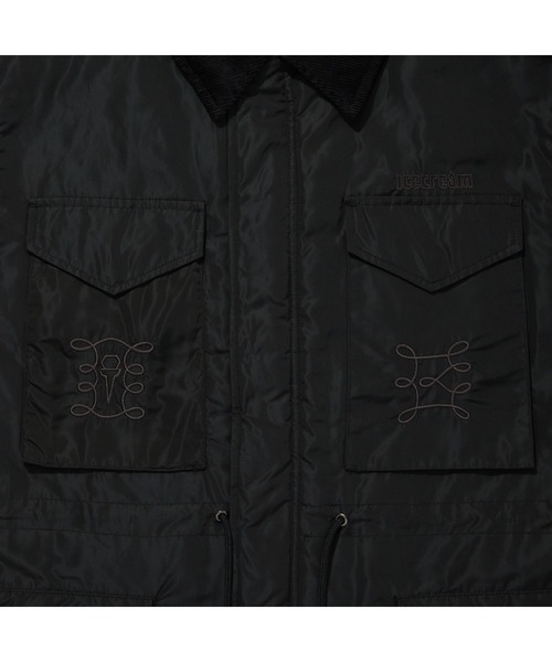 ミリタリージャケット モッズコート EMBROIDERED LOGO DOWN M-65の画像