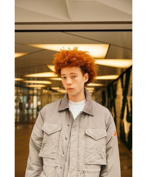 ミリタリージャケット モッズコート EMBROIDERED LOGO DOWN M-65の画像
