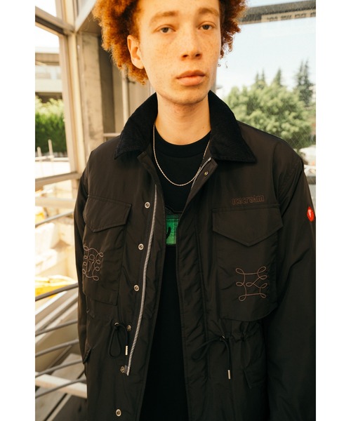 ミリタリージャケット モッズコート EMBROIDERED LOGO DOWN M-65の画像