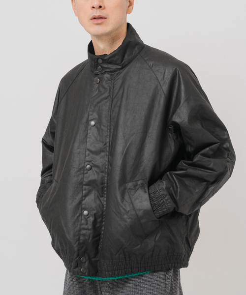 BARBOUR☆別注 BLOUSON TRANSPORT JACKET☆ブラック Barbour/別注 BLOUSON TRANSPORT JACKET｜Daytona Park(FREAK'S STORE