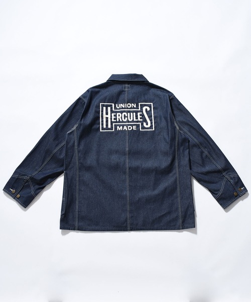 デニムジャケット gジャン 「比嘉商店×UNION HERCULES MADE」チョアジャケット メンズ レディースの画像