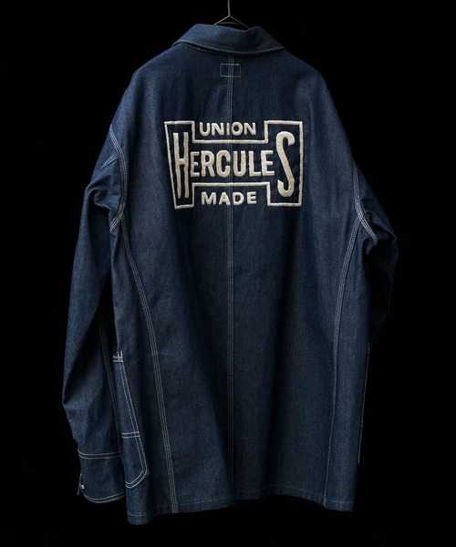 デニムジャケット gジャン 「比嘉商店×UNION HERCULES MADE」チョアジャケット メンズ レディースの画像