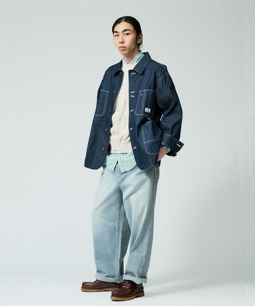 デニムジャケット gジャン 「比嘉商店×UNION HERCULES MADE」チョアジャケット メンズ レディースの画像