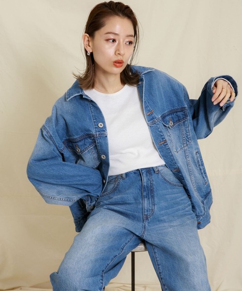 URBAN RESEARCH Sonny Label デニムジャケット FREE ブルー メンズ