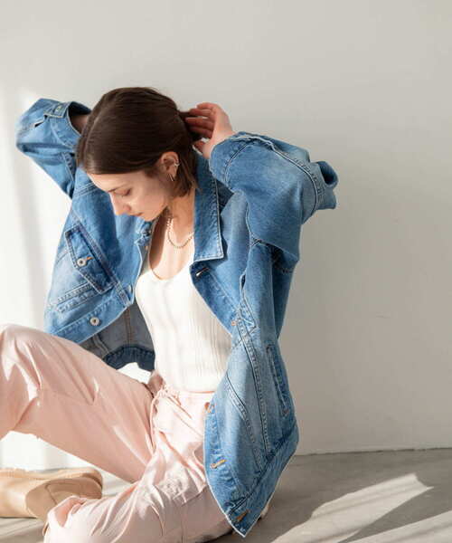 URBAN RESEARCH Sonny Label デニムジャケット FREE ブルー メンズ