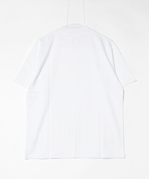 「NANO universe」 半袖Tシャツ L ホワイト メンズ_画像3