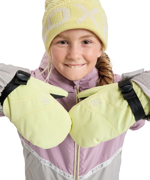 子供用スノーボードウェア ROXY 美品　12L 上下セット　手袋つき ICEPARDAL（アイスパーダル） スノーボードウェア キッズ 上下セット