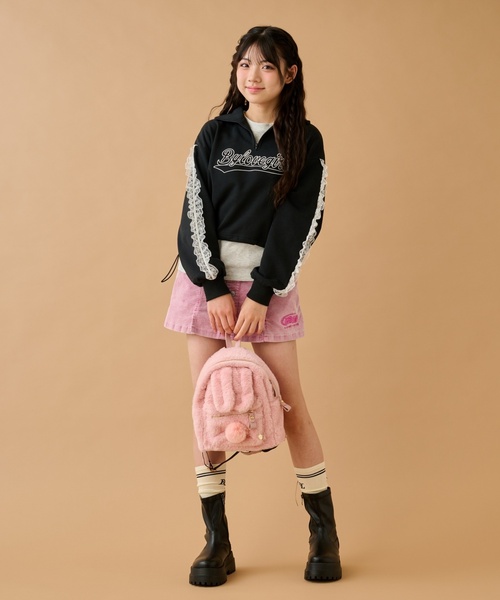 by LOVEiT トレーナー ハーフジップドロストプルオーバー キッズ 子供