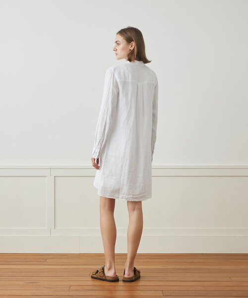 「JAMES PERSE」 シャツワンピース 0 サーモンピンク レディース_画像5