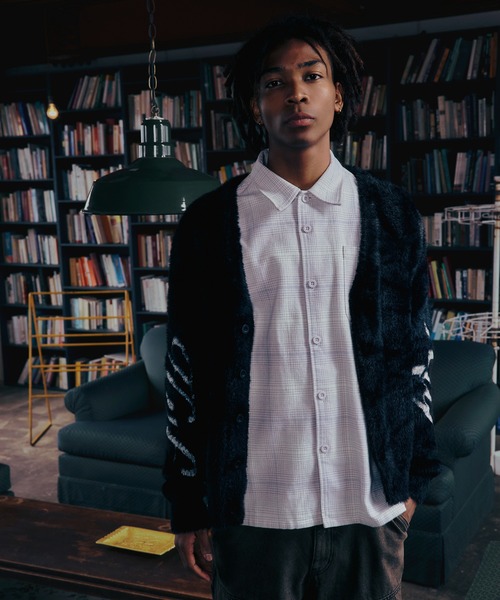 HUF（ハフ） セーター ニット THE CROWN CARDIGAN メンズ レディース