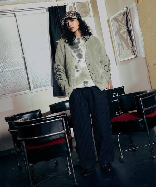 HUF（ハフ） セーター ニット THE CROWN CARDIGAN メンズ レディース
