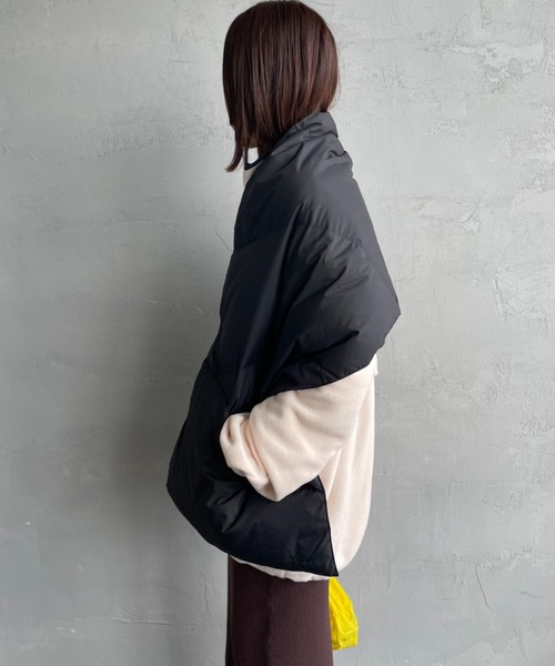 NANGA（ナンガ） マフラー ストール ダウン ポンチョマフラー