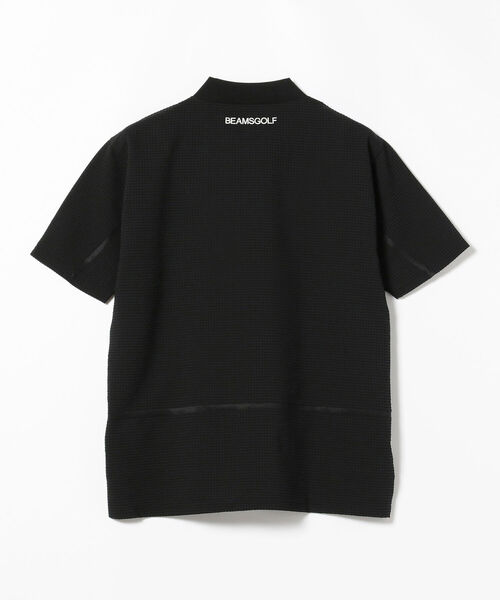 「BEAMS GOLF」 半袖Tシャツ X-LARGE ネイビー メンズの画像