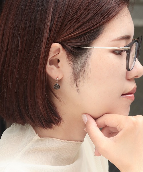 「NOIR DE POUPEE」 ピアス(両耳用) FREE ホワイト レディース_画像5