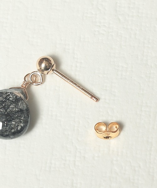 「NOIR DE POUPEE」 ピアス(両耳用) FREE ホワイト レディース_画像8