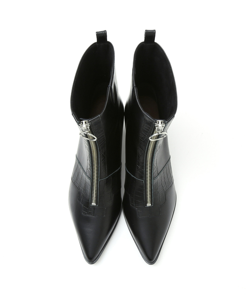 「Au BANNISTER」 ショートブーツ 39 ブラック レディース_画像7