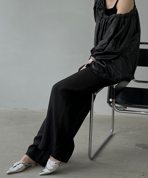 「chuclla」 パンツ M ブラック レディース_画像6