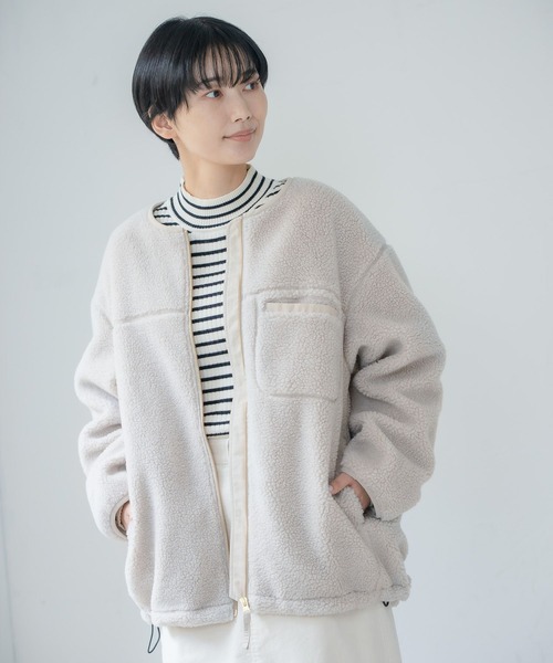 「LEPSIM」 ブルゾン LARGE カーキ レディース_画像5