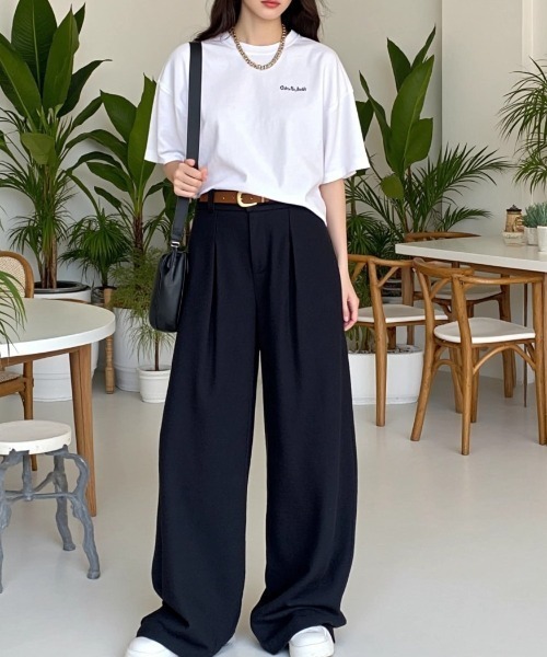 ひめ出品のご案内 GU ワイドパンツ グレー S - メルカリ