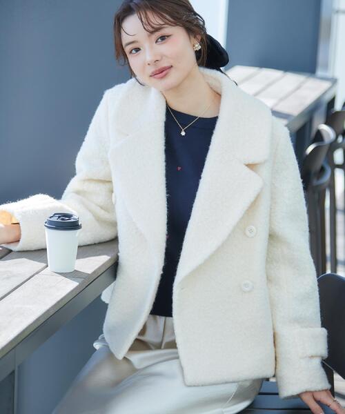 Couture Brooch（クチュール ブローチ） ピーコート pコート 「S-LL