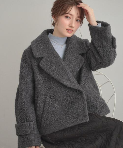 Couture Brooch（クチュール ブローチ） ピーコート pコート 「S-LL