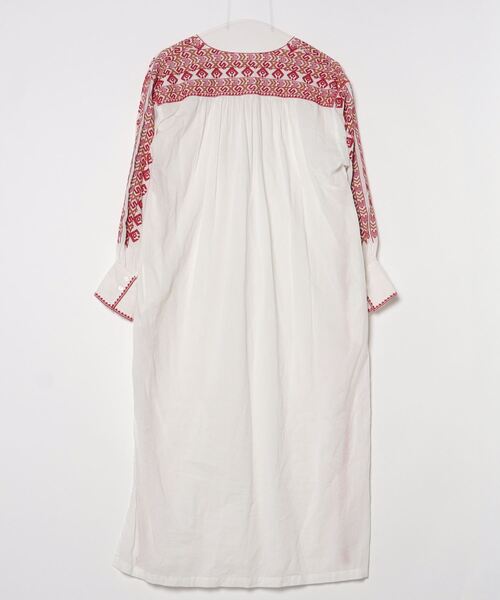 「sara mallika」 長袖ワンピース - ホワイト レディース_画像2