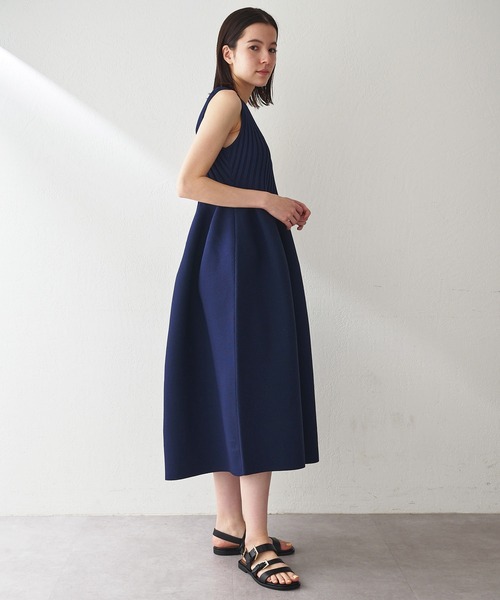 「Whim Gazette」 ノースリーブワンピース FREE ブラウン レディース_画像6