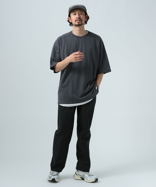 「BAYFLOW」 半袖Tシャツ MEDIUM グリーン メンズ_画像2