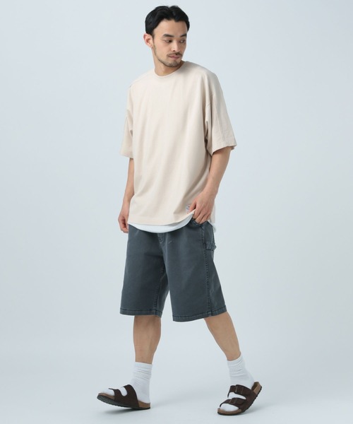 「BAYFLOW」 半袖Tシャツ MEDIUM グリーン メンズ_画像5