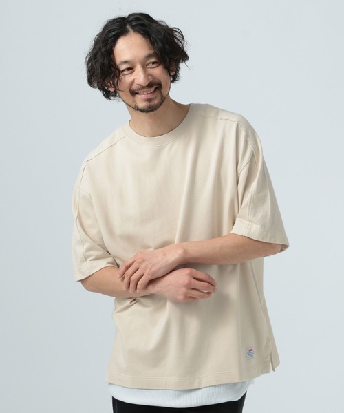 「BAYFLOW」 半袖Tシャツ MEDIUM グリーン メンズ_画像6