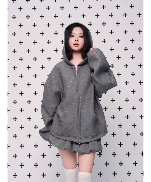 ANDWANG スカート kirakira volume ballon mini skirt : ZOZOTOWN